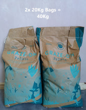 Load image into Gallery viewer, Graze-On Grass Pellets (6mm) - Price Includes Delivery (UK Mainland Only)
