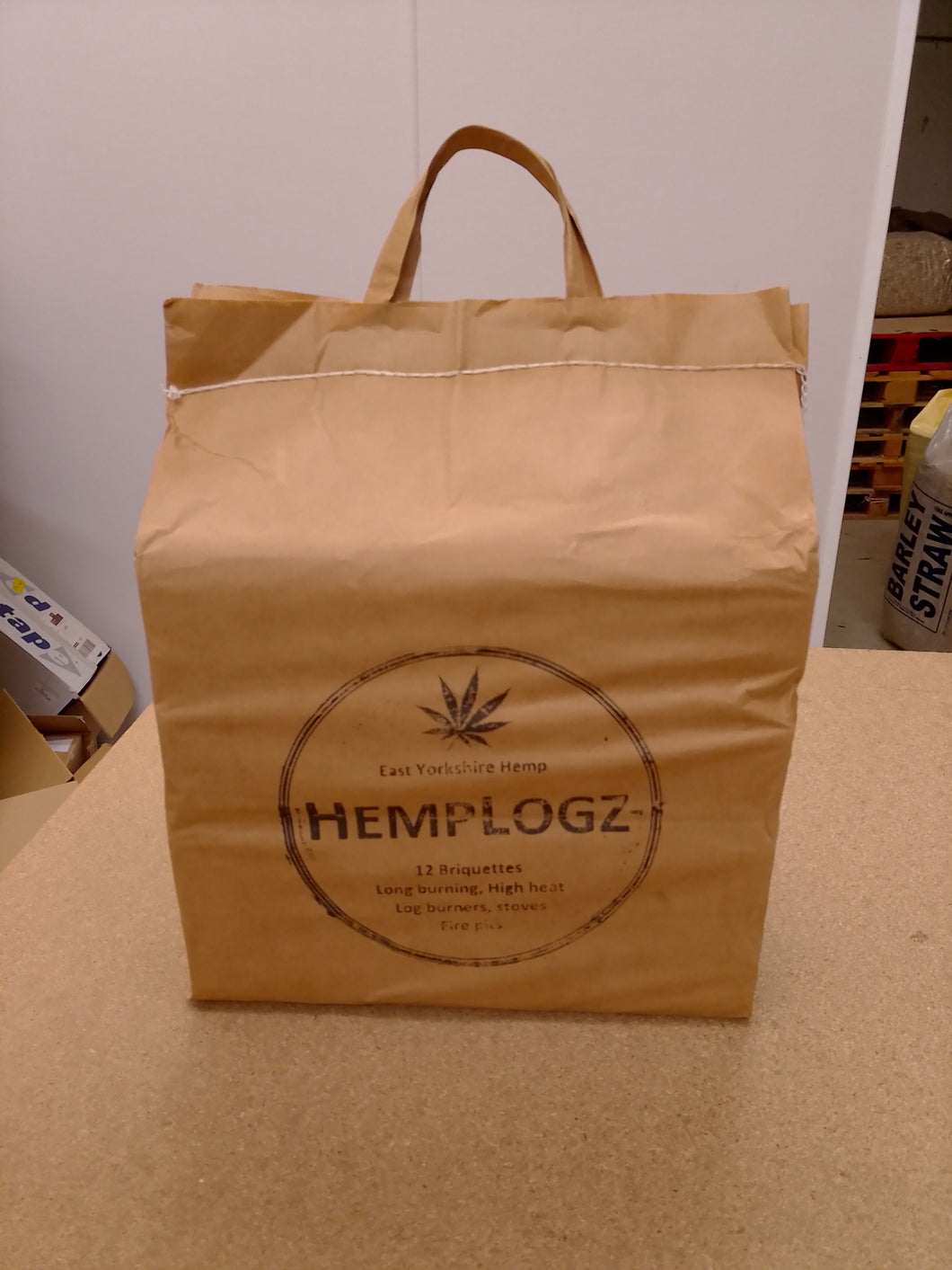HempLogz Hemp Briquettes - Price Includes Delivery (UK Mainland Only)