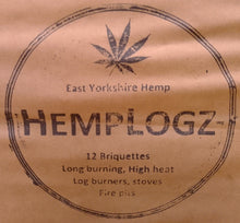 Load image into Gallery viewer, HempLogz Hemp Briquettes - Price Includes Delivery (UK Mainland Only)
