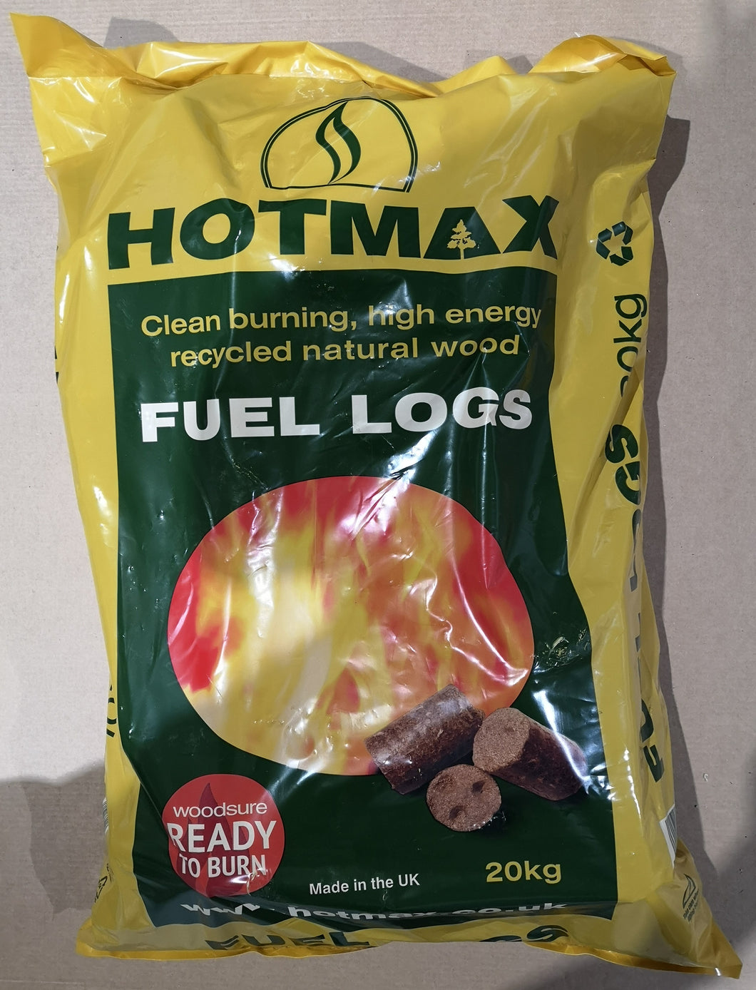 Hotmax Fuel Logs - Price Includes Delivery (UK Mainland Only)