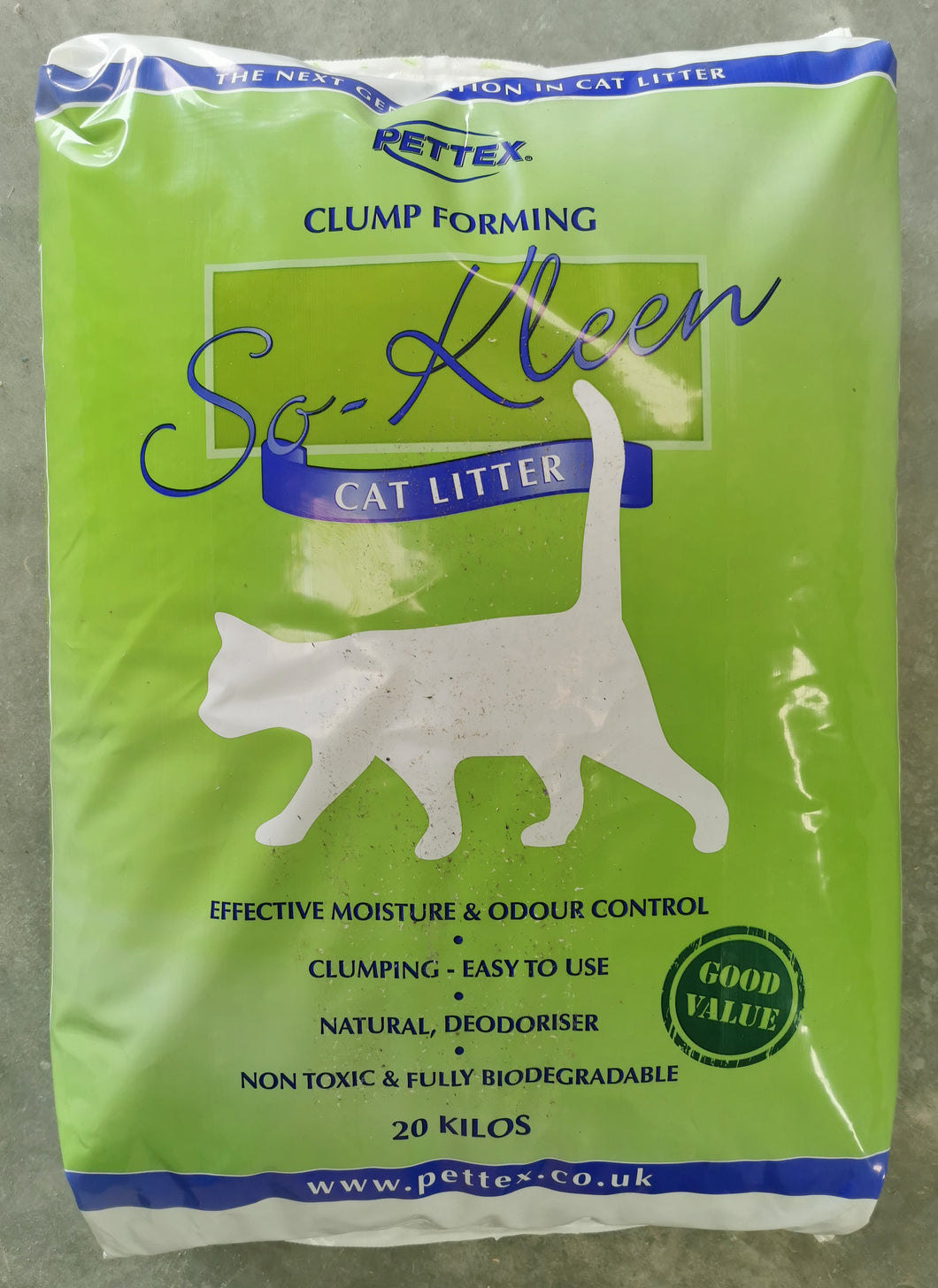 Pettex So Kleen Cat Litter - Price Includes Delivery (UK Mainland Only)