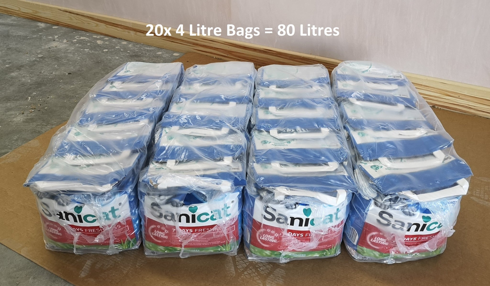 Sanicat Aloe Vera 7 Days Cat Litter